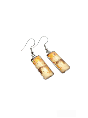 Earrings klimt mother and child1